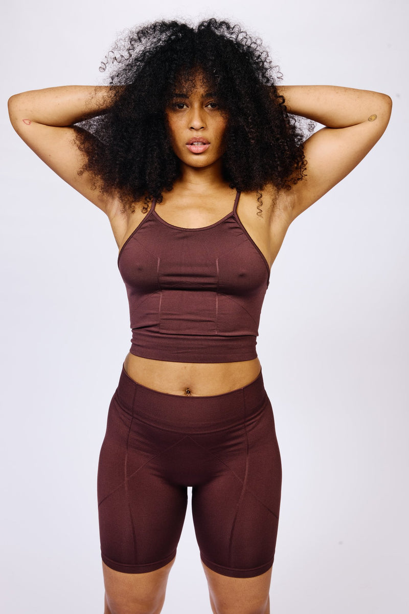 ENRAPTURED Top | Chocolate Brown | Image 5