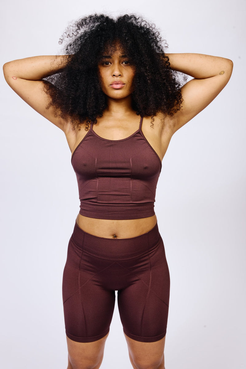 ENRAPTURED Top | Chocolate Brown | Image 4