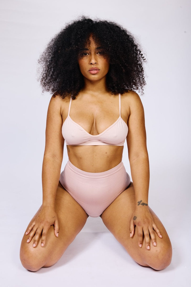 LIBERATED Bikini Bra Top | Blush | Image 7