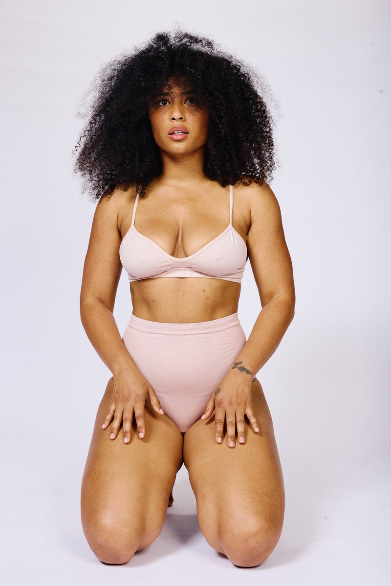 LIBERATED Bikini Bra Top | Blush | Image 4