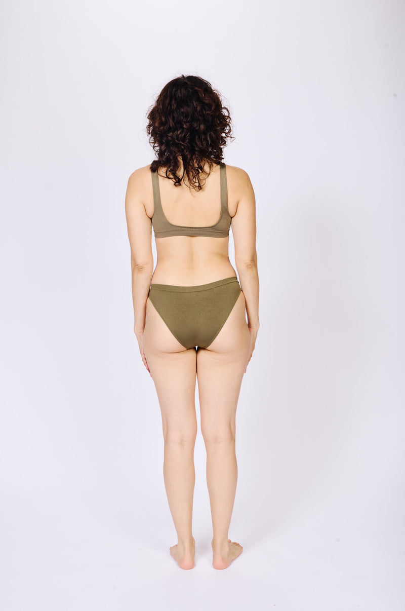 EVOLVE Bikini Bottoms | Olive | Image 4