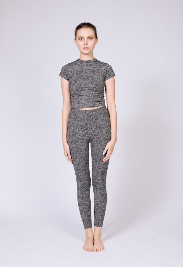 NURTURING Full Length Leggings | Marl | Image 2