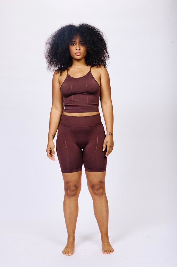 ENRAPTURED Top | Chocolate Brown | Image 2