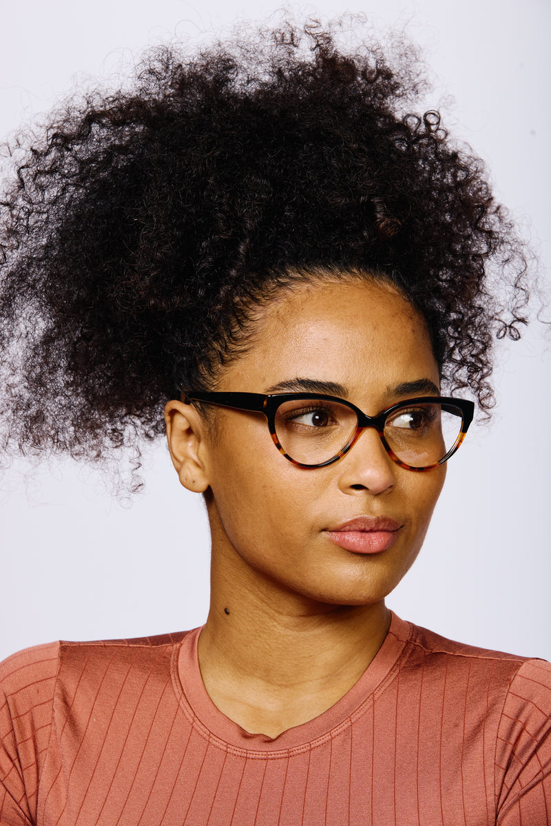 CANNES Optical Frames | Black & Amber Tortoiseshell | Image 6