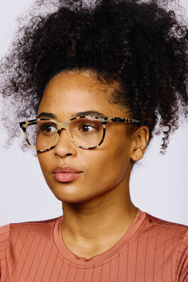 NEW YORK Optical Frames | Cream Tortoiseshell | Image 2