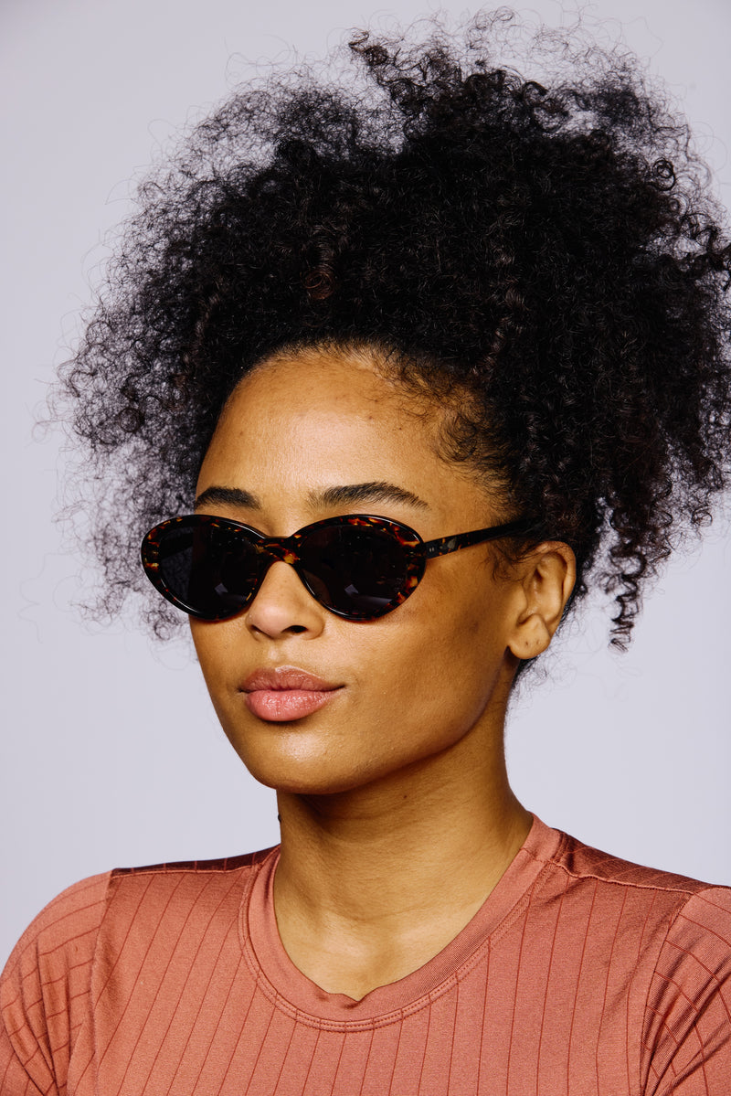 TURIN Sunglasses | Giraffe Tortoise Shell | Image 6