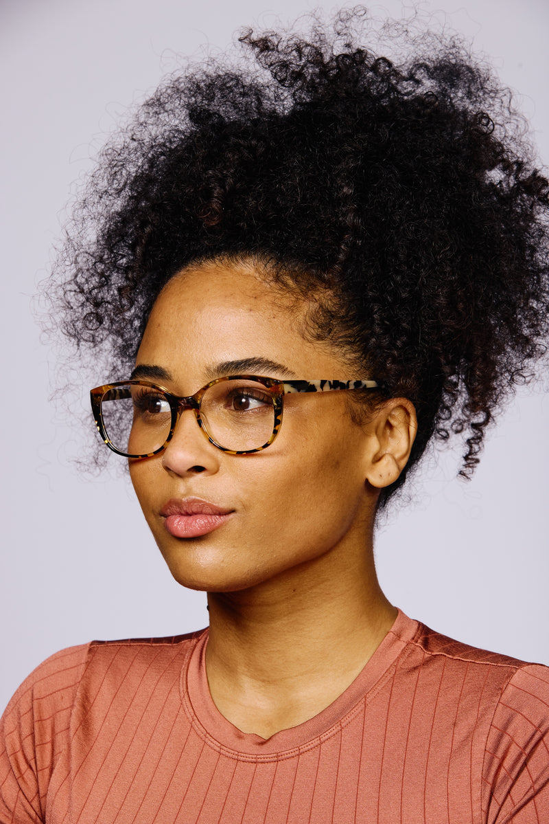 TOKYO Optical Frames | Amber & Cream Tortoiseshell | Image 6