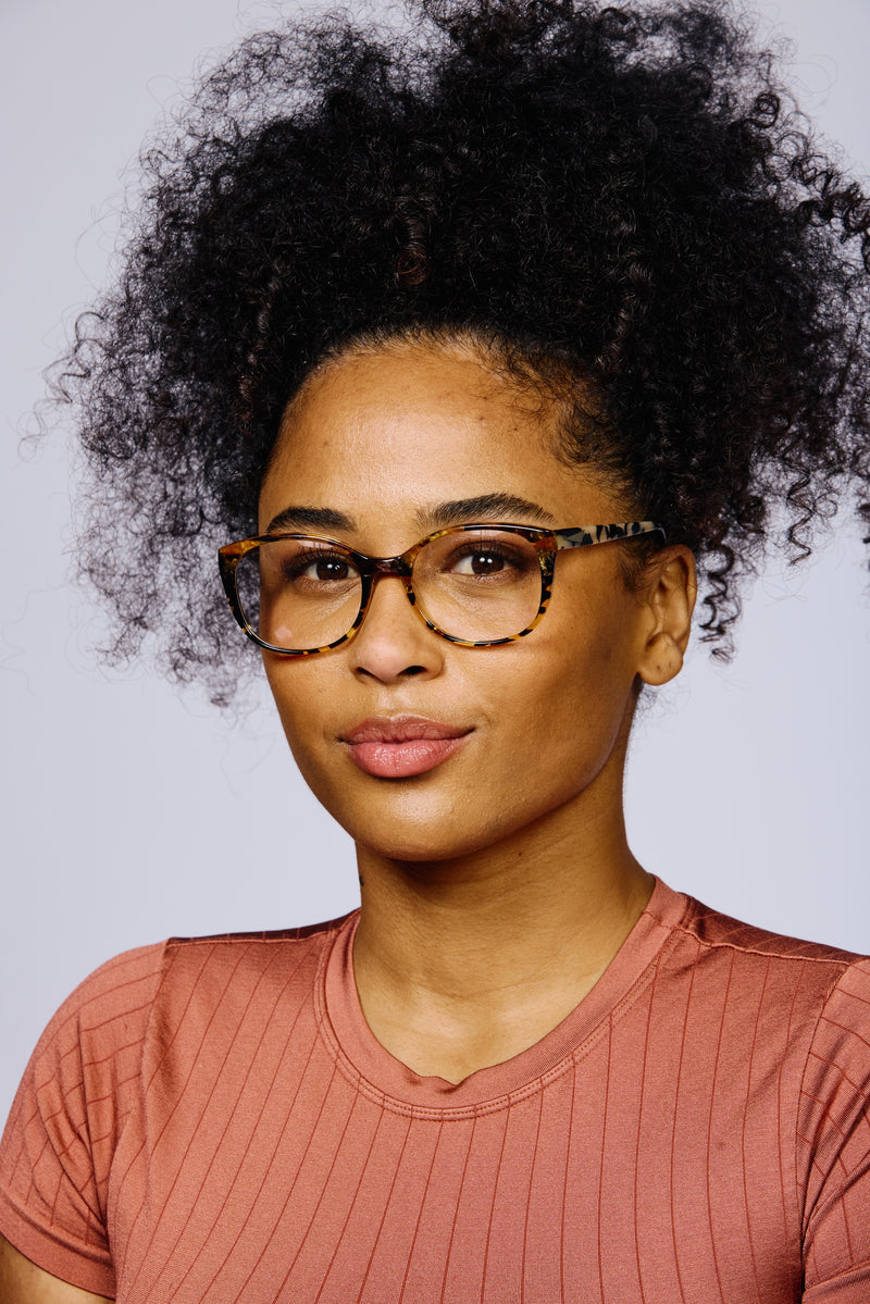 TOKYO Optical Frames | Amber & Cream Tortoiseshell | Image 7