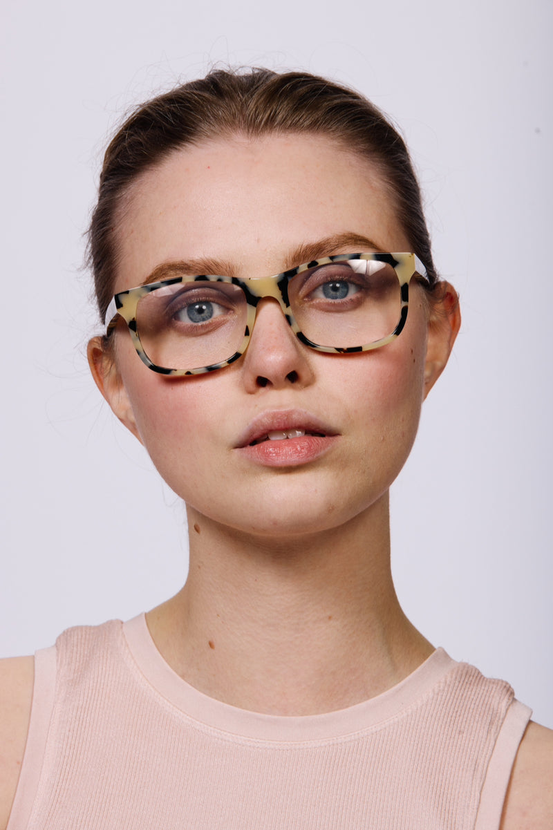 ROME Optical Frames | Cream Tortoiseshell