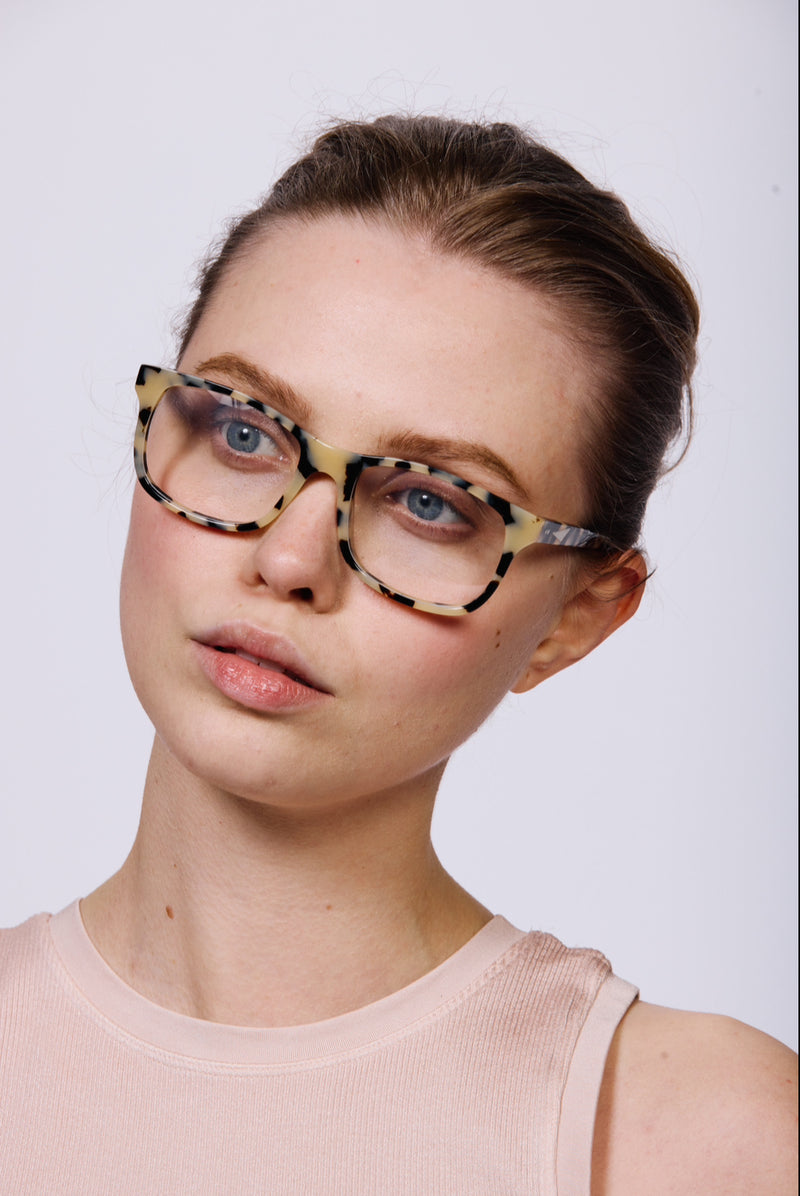 ROME Optical Frames | Cream Tortoiseshell | Image 4