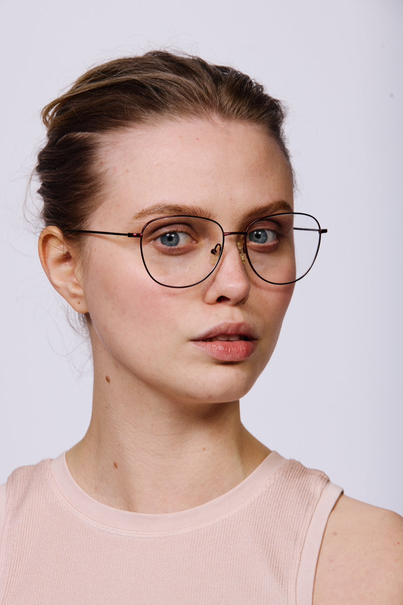 NEW YORK METAL Optical Frames | Matte Black | Image 5