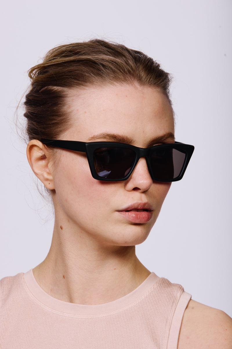 SEOUL Sunglasses | Matte Black | Image 4