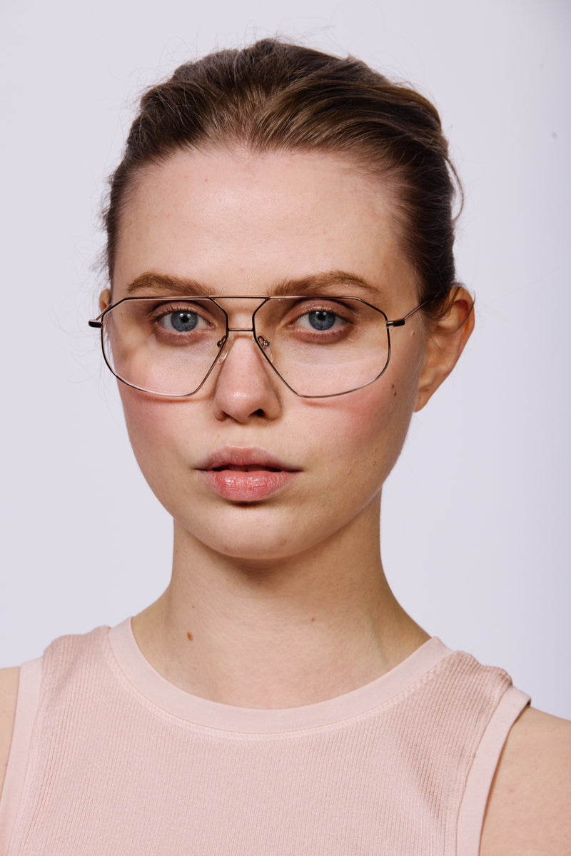 SANTIAGO Optical Frames | Rose Gold | Image 1