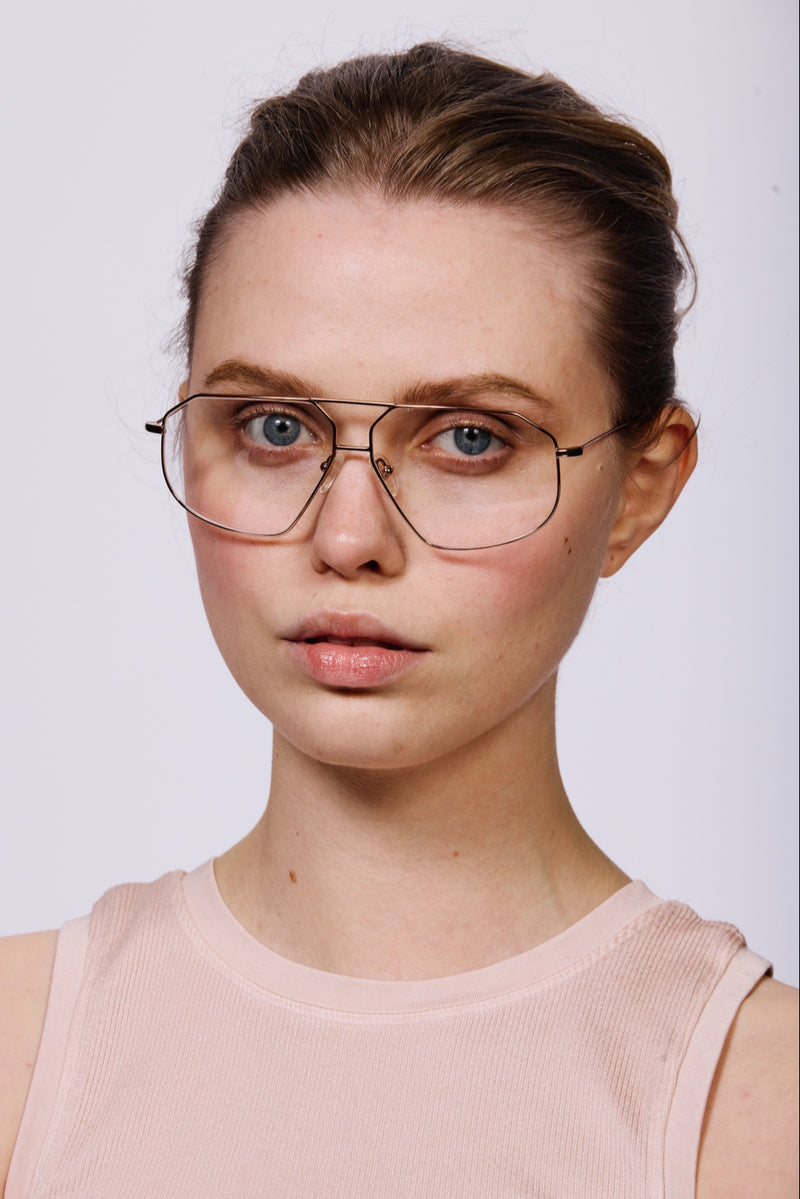 SANTIAGO Optical Frames | Rose Gold | Image 3