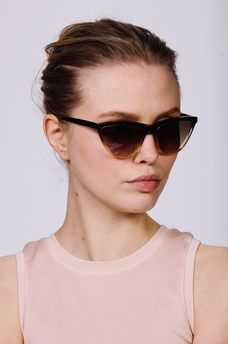 CAIRO Sunglasses | Black to Cream | Image 10