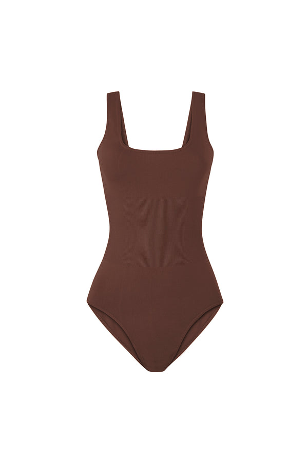 AMOROUS Body Swimsuit | Maroon