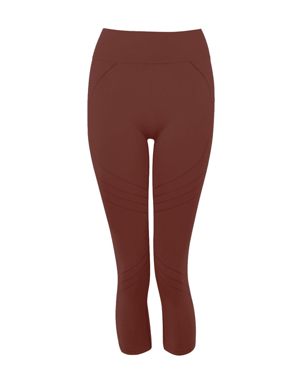 MOTION Leggings | Maroon | Image 1