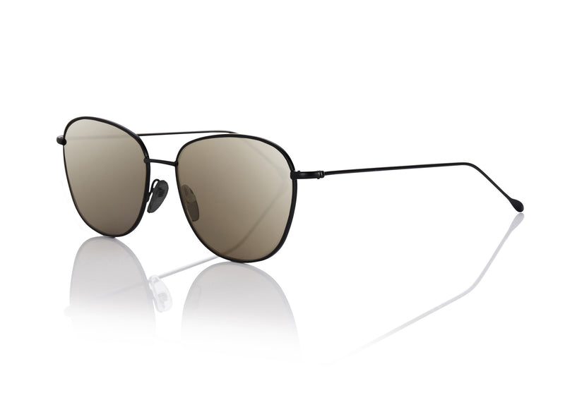 NEW YORK METAL Sunglasses | Matte Black | Image 2