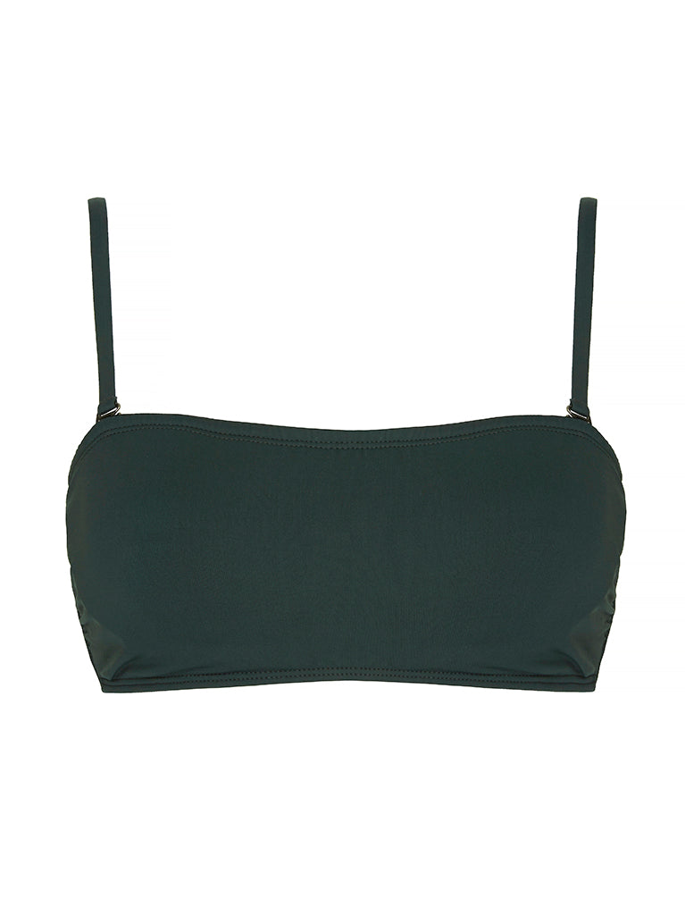 HOSSEGOR Bikini Top | Forest Green | Image 1