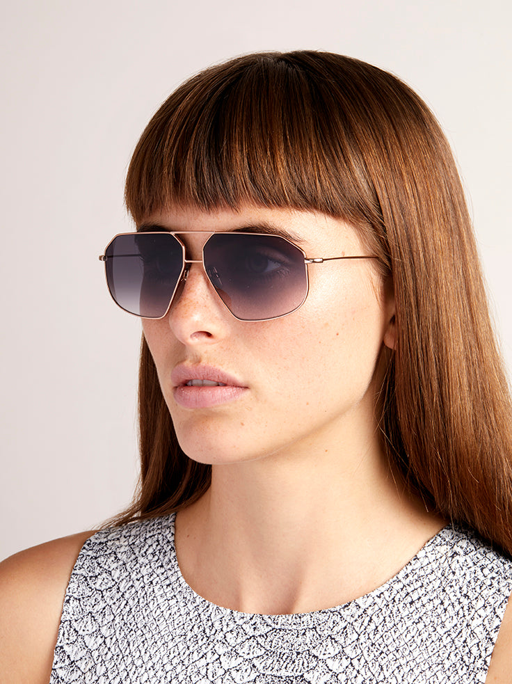 SANTIAGO Sunglasses | Rose Gold | Image 2