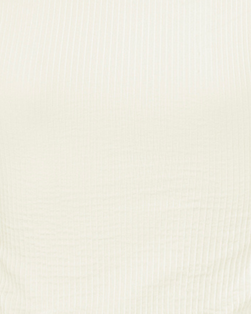 EQUILIBRIUM Wide Ribbed Top | Cream | Image 6