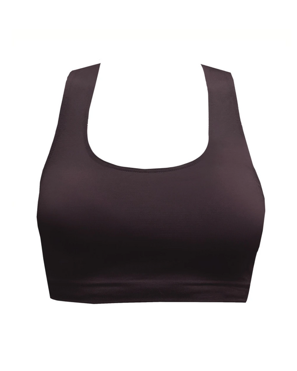 ELATED Bra Top | Chocolate Brown | Image 1