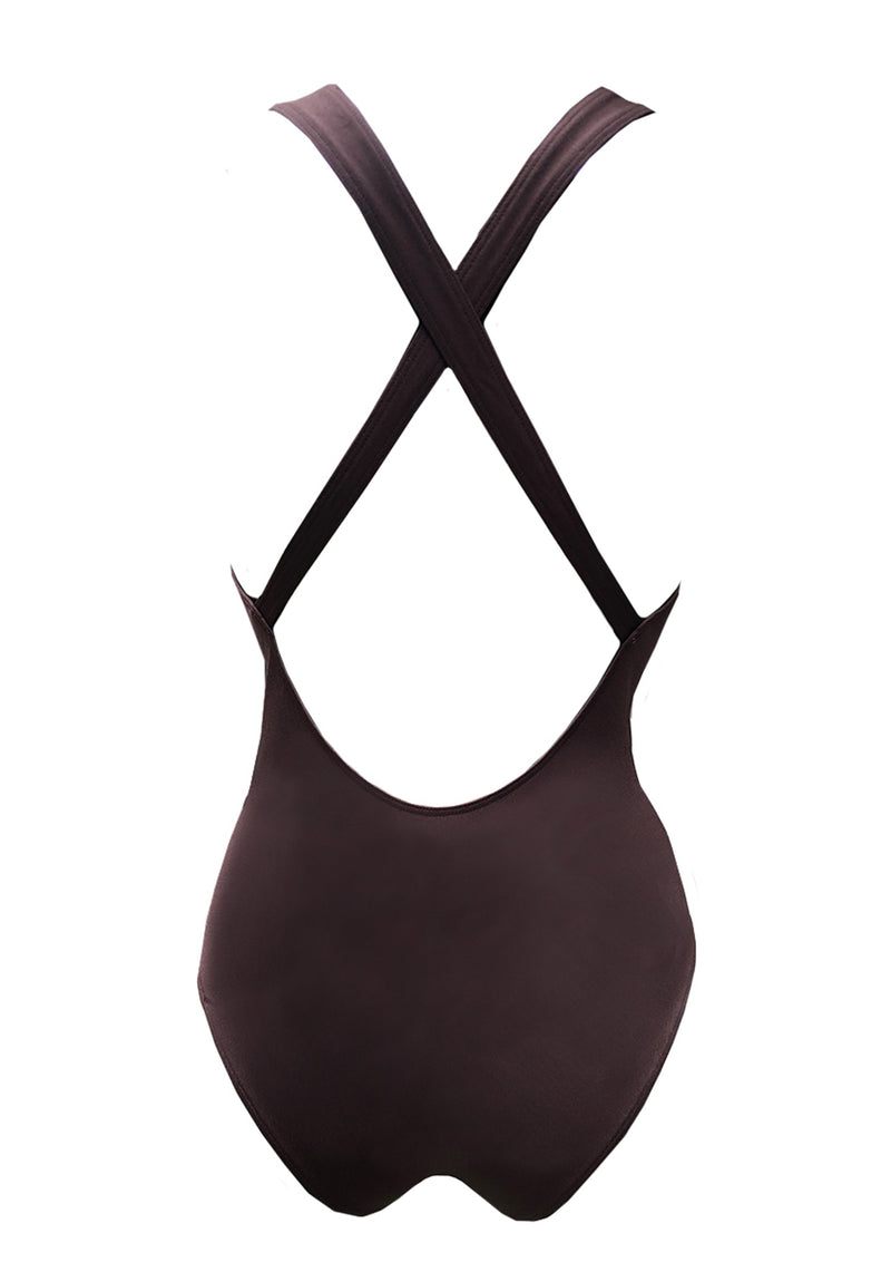 ILLUMINATE Swimsuit | Chocolate Brown | Image 4