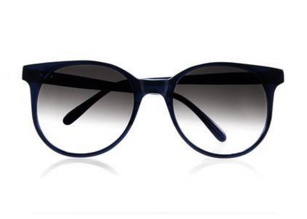 LONDON - Midnight Blue. The London is a PRISM classic. Easy to wear, round frame, oversized and comfortable, perfect for everyday wear. Unisex and suitable for all faces. Lightweight frames are also available in optical.