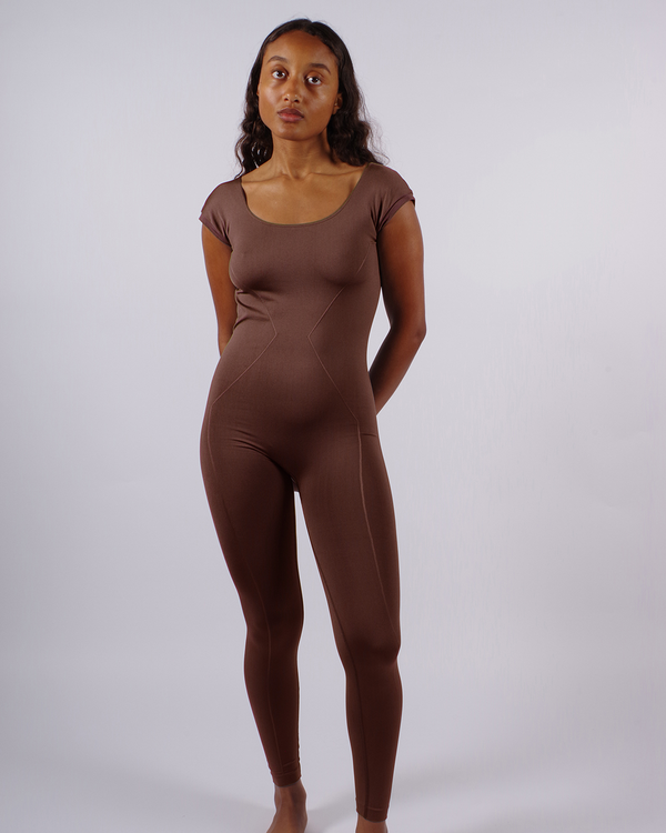 ENLIGHTENED Unitard | Maroon | Image 2