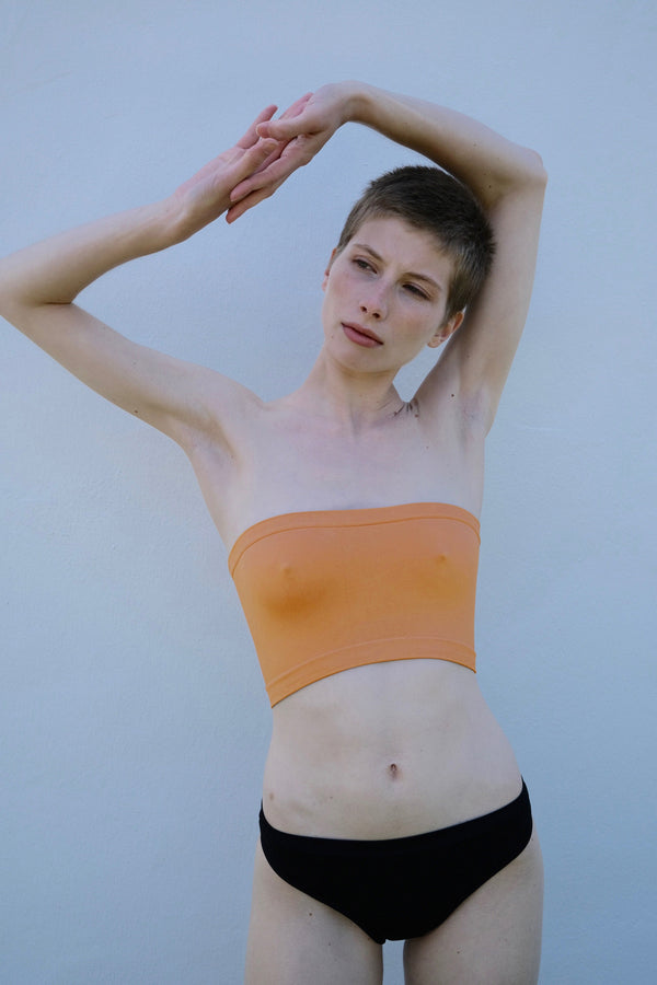 CAPTIVATING Bandeu Top | Apricot | Image 2