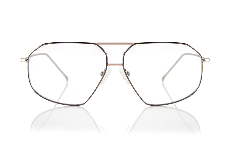 SANTIAGO Optical Frames | Gunmetal & Rose Gold | Image 5