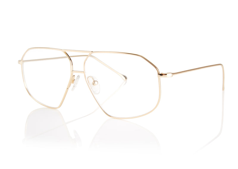 SANTIAGO Optical Frames | Gold | Image 4