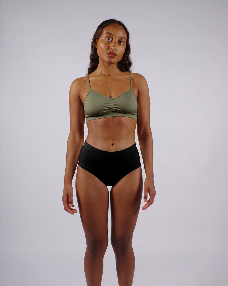 POISE Bra Top | Olive | Image 2