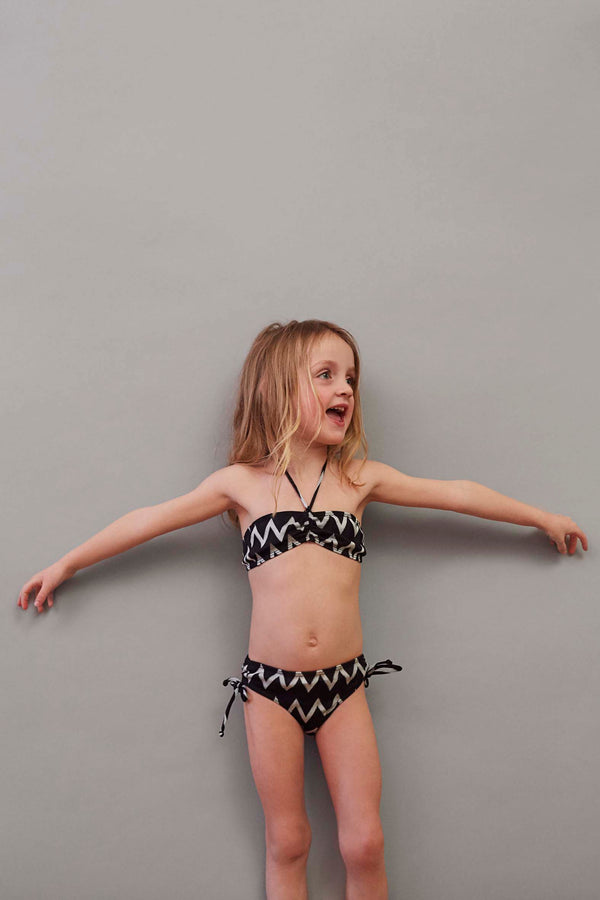 GIRLS' FORTALEZA TOP & COZUMEL BOTTOMS Swim Set | Art Deco | Image 2