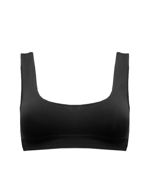 SERENE Bikini Bra Top | Black | Image 1