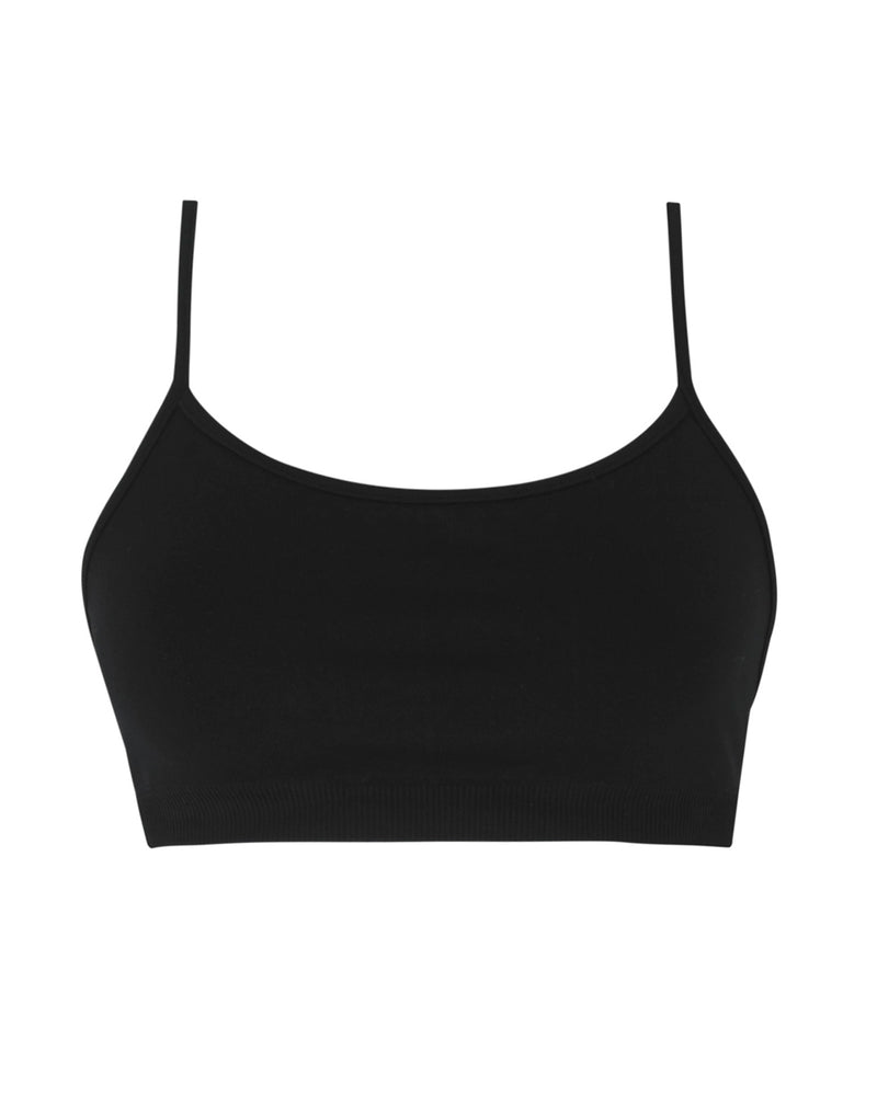 sincere black bralette for plus size women - prism2 london