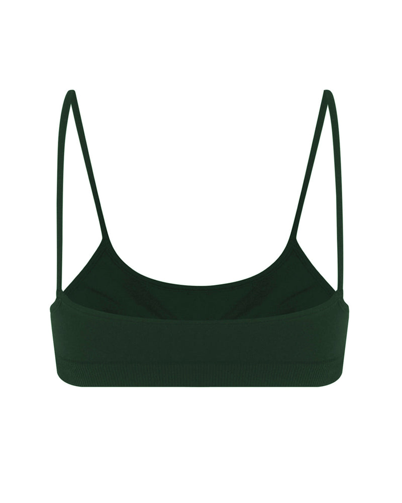 sincere dark green curvy ladies bra - prism2 london