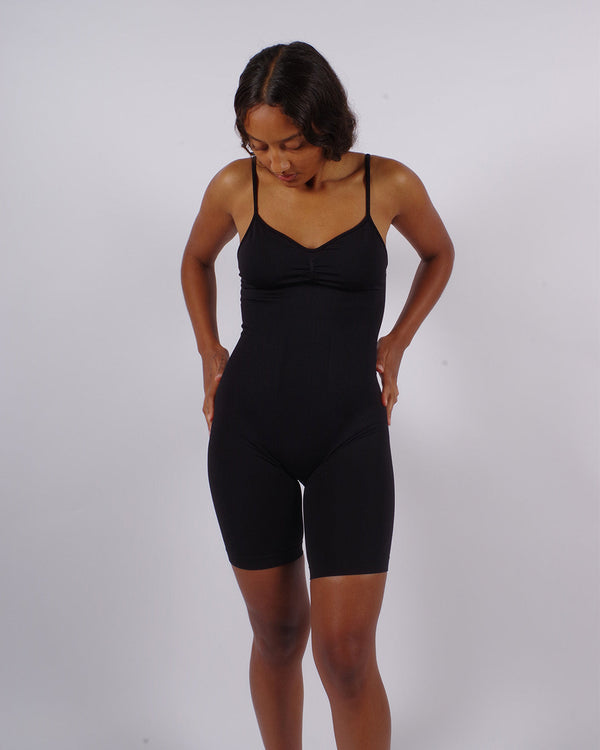 SPIRITED Shorts Unitard | Black | Image 7