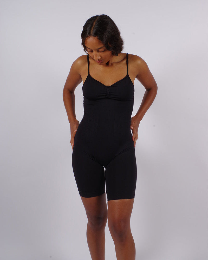 SPIRITED Shorts Unitard | Black | Image 7