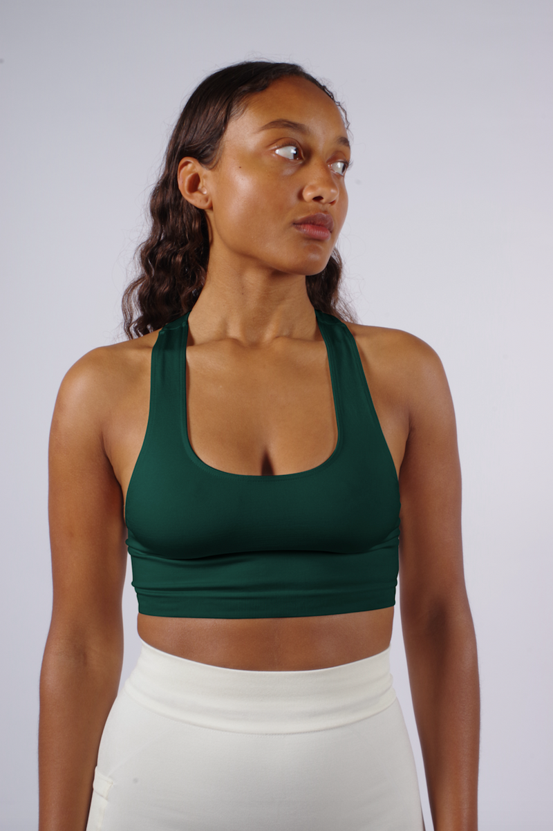 ELATED Bra Top | Dark Green | Image 2