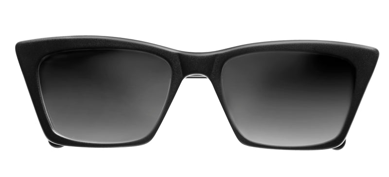 SEOUL - Matte Black. Unique yet functional sunglasses. Square frame w/ subtly accentuated tips and narrow bridge making them perfect for all faces.