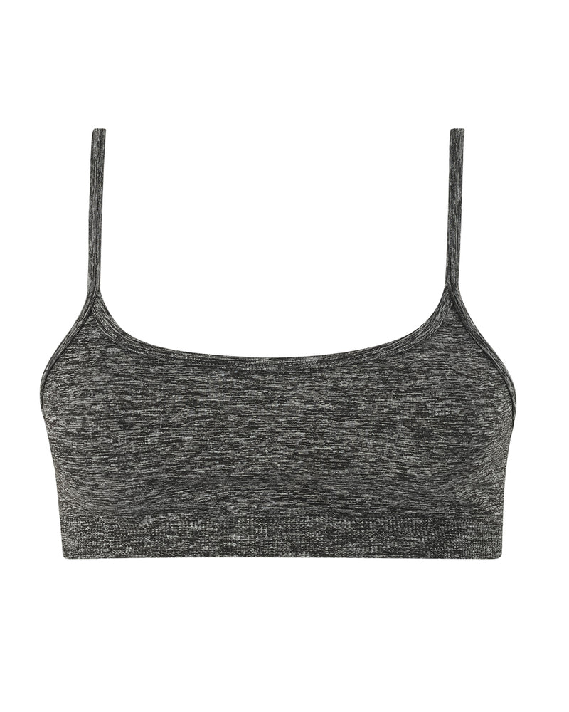 sincere supportive bra top in marl - prism2