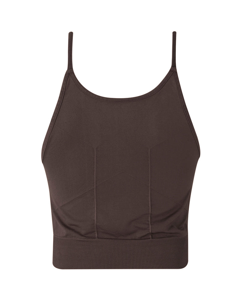 ENRAPTURED Top | Chocolate Brown | Image 3