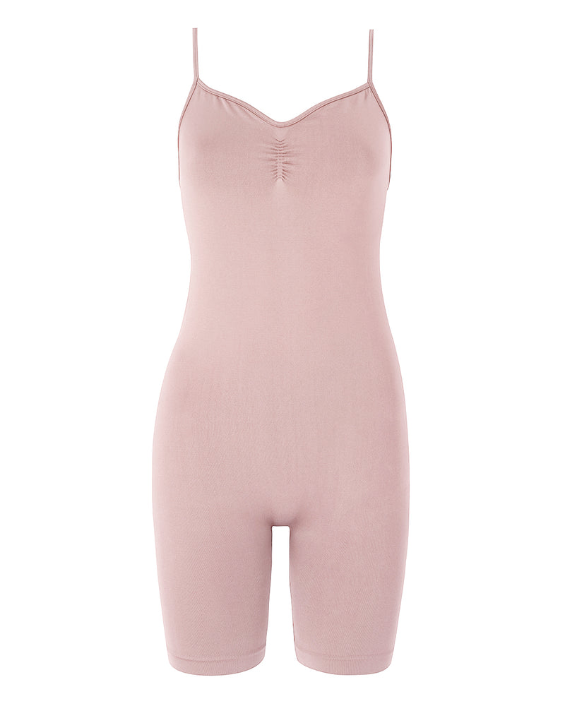 SPIRITED Shorts Unitard | Blush | Image 1