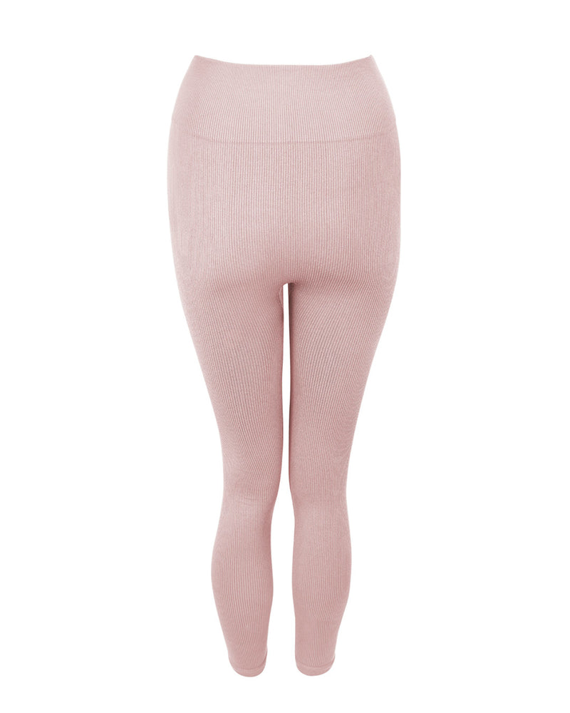 RIBBED AWAKEN Leggings | Blush | Image 5