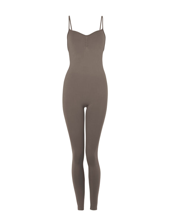 Balanced - Muddy Grey multi-functional: swimwear, activewear, underwear. Fabric made to maximise movement and flatter the figure.