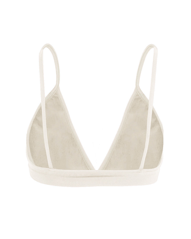 BLISSFUL Bikini Bra Top | Taupe | Image 4