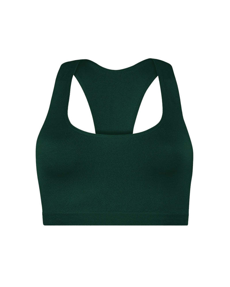 ELATED Bra Top | Dark Green | Image 1