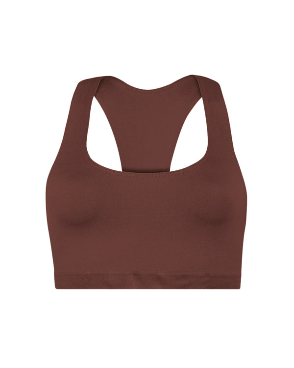 ELATED Bra Top | Maroon | Image 1