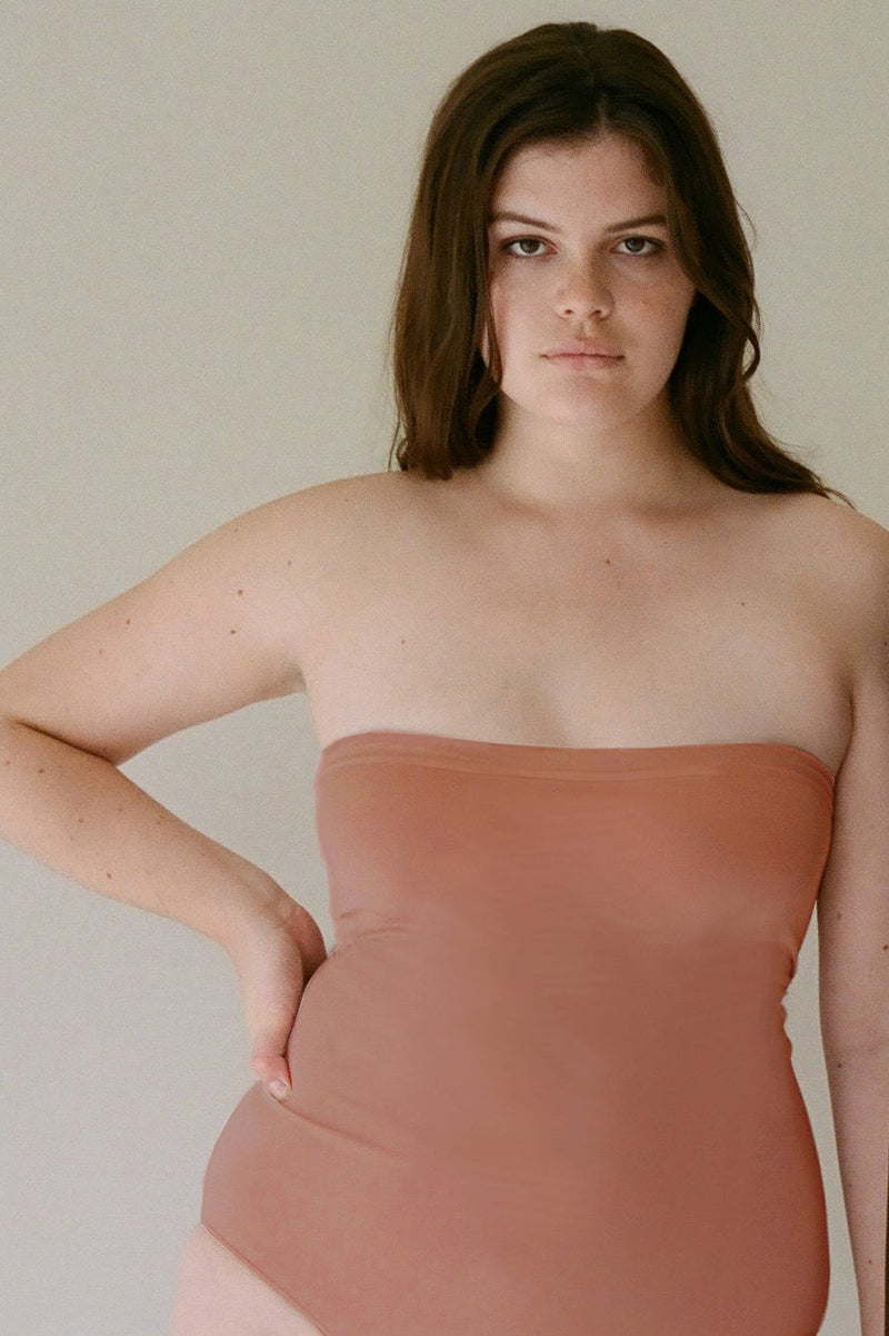 ENERGISED Body Swimsuit | Rusty Pink | Image 3